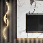 Applique Murale LED Design Ondulé Fluide Eleganz Wohnen